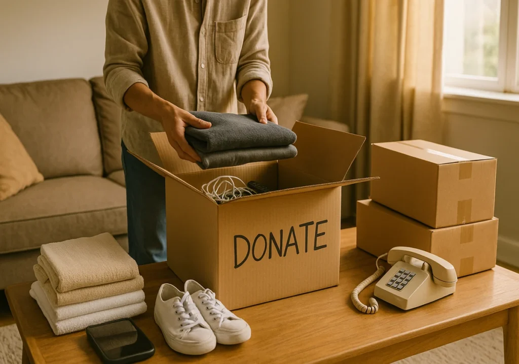 Sell, Donate, or Toss What You Won't Take
